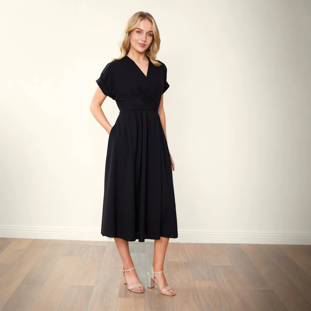Kennedy Dress (Black) - Image 5