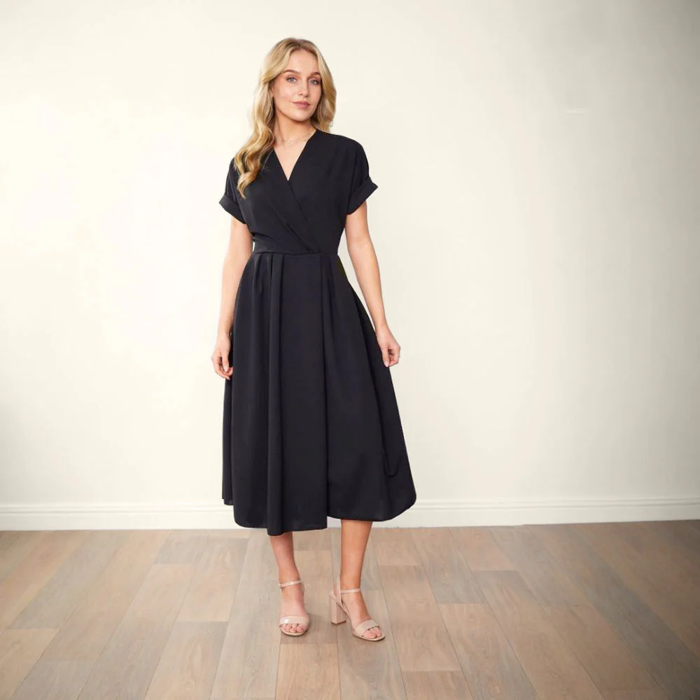 Kennedy Dress (Black) - Image 6