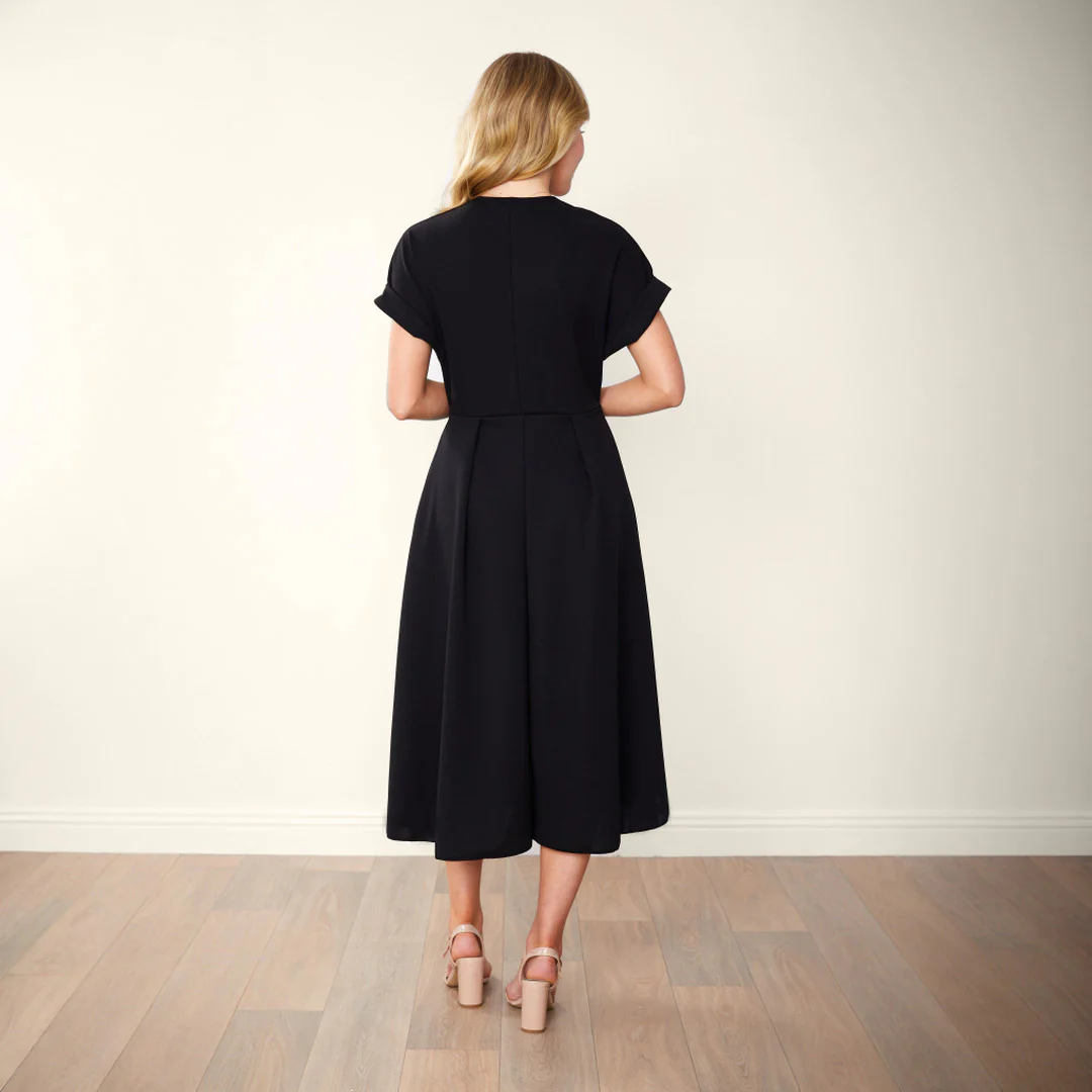 Kennedy Dress (Black) - Image 7