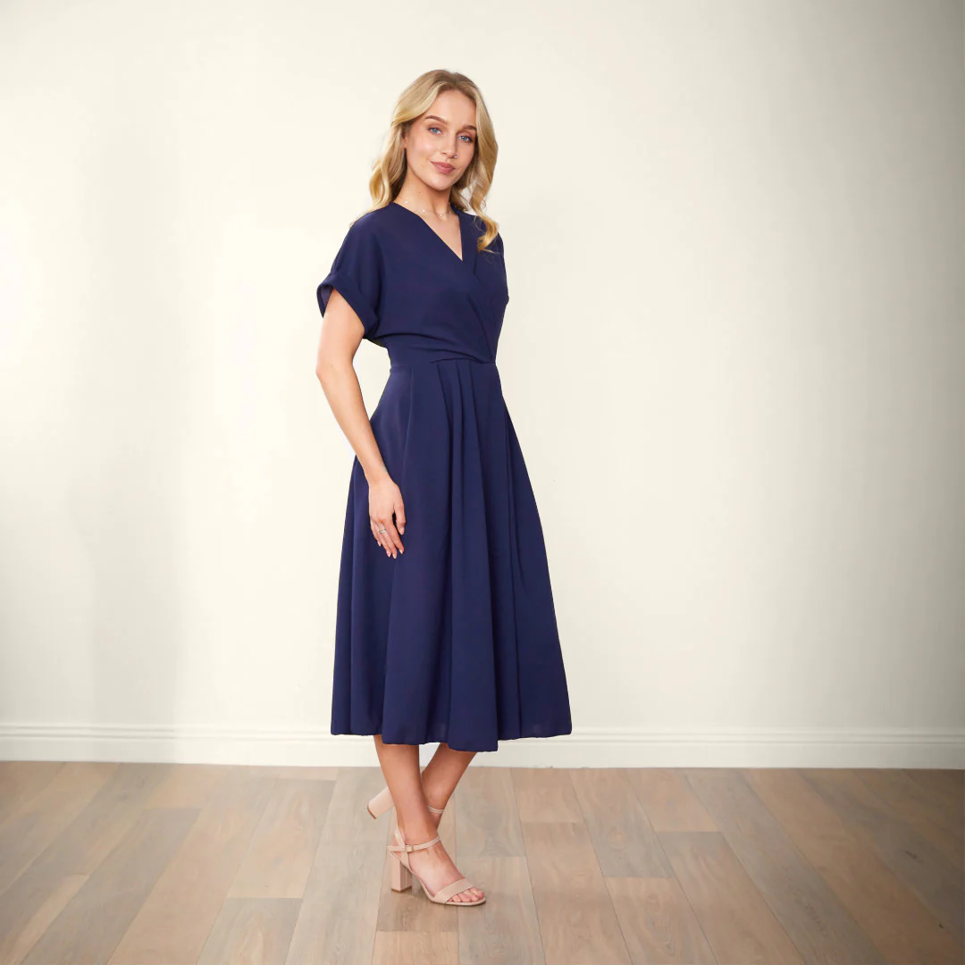 Kennedy Dress (Navy) - Image 4