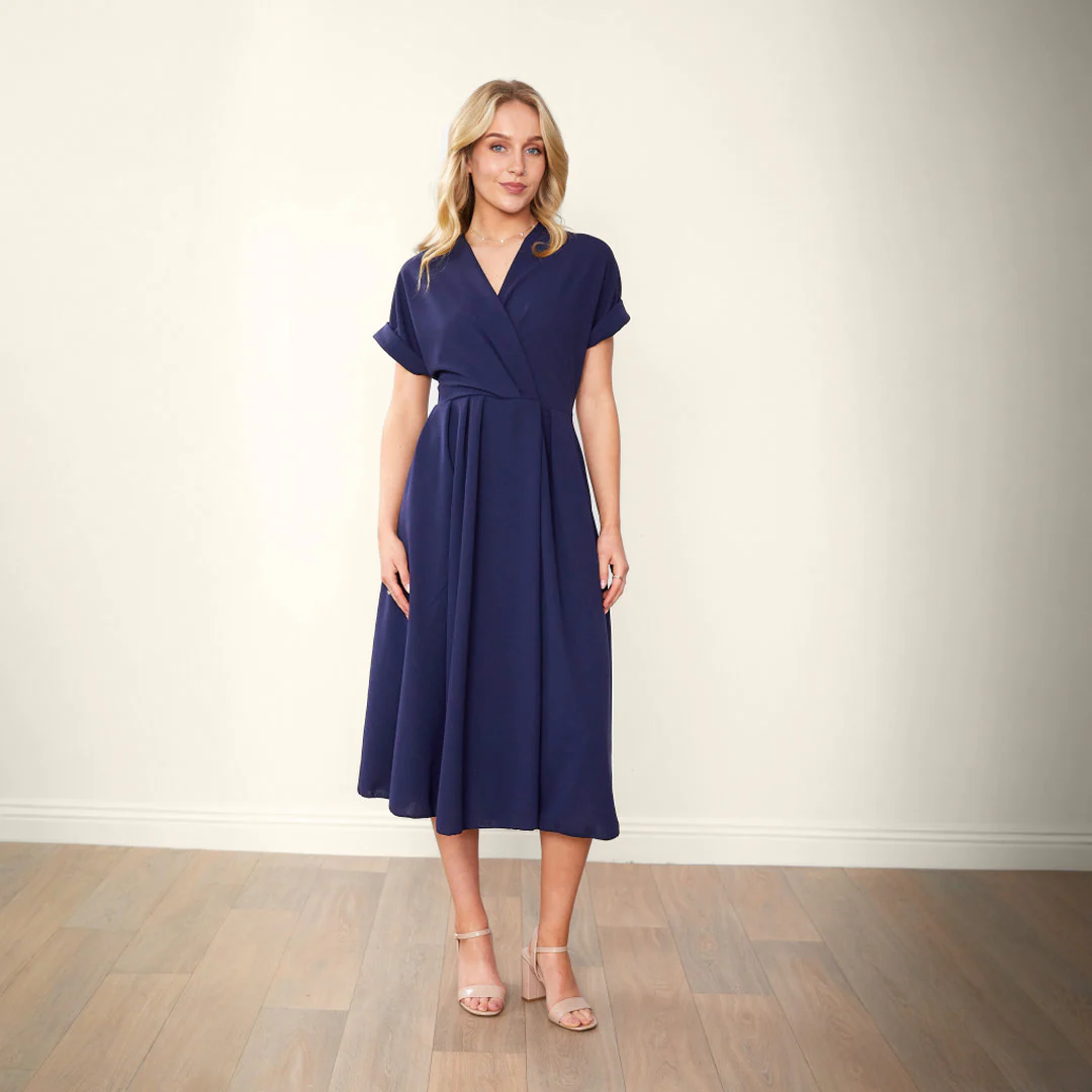 Kennedy Dress (Navy) - Image 5