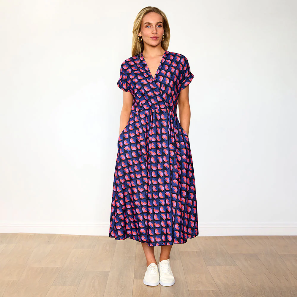 Kennedy Dress (Navy Circle) - Image 12