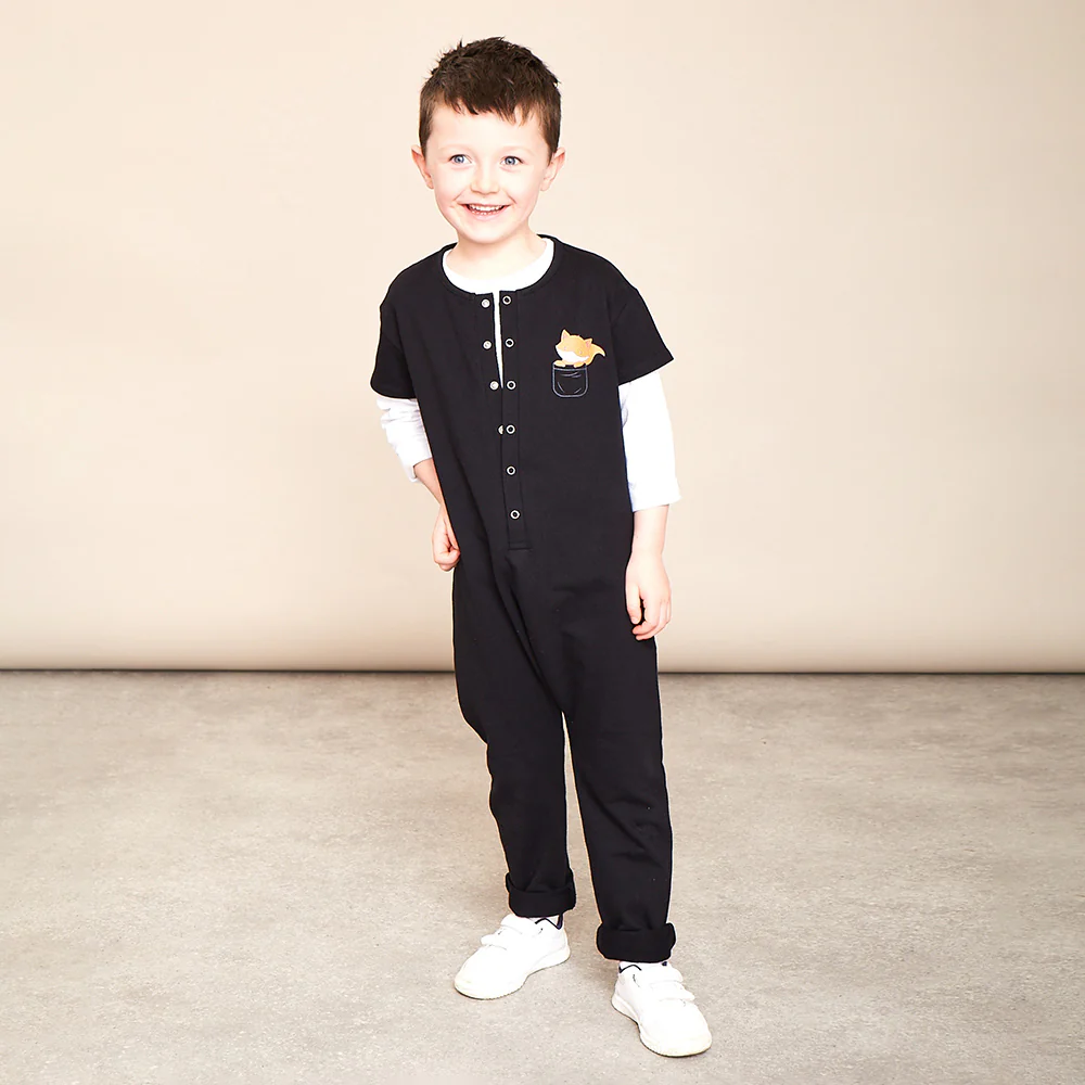 Kenzie Jumpsuit Black & Rust (2 for €35) - Image 4