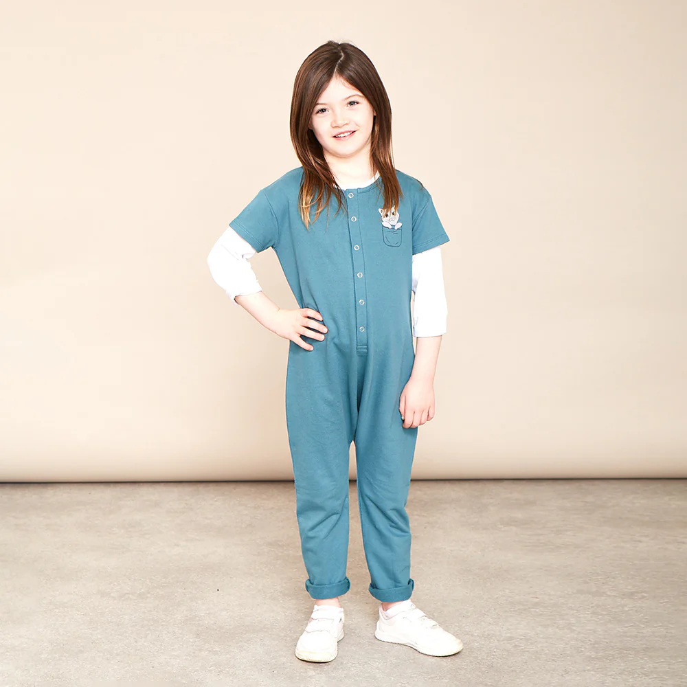 Kenzie Jumpsuit Rust & Teal (2 for €35) - Image 5
