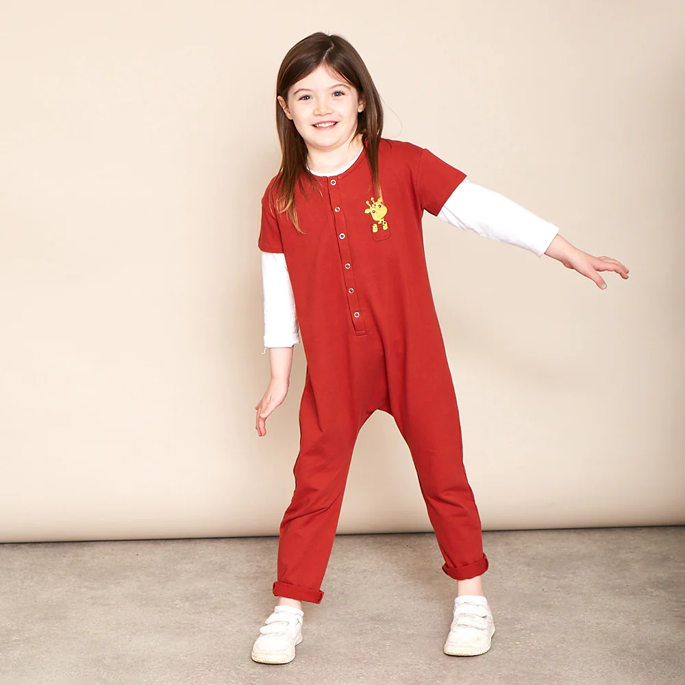 Kenzie Jumpsuit Rust & Teal (2 for €35) - Image 6