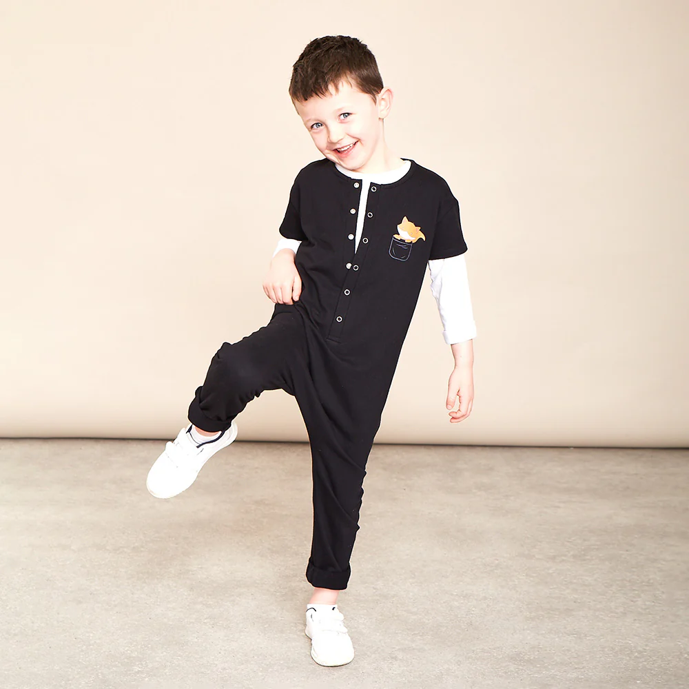 Kenzie Jumpsuit Black & Rust (2 for €35) - Image 8