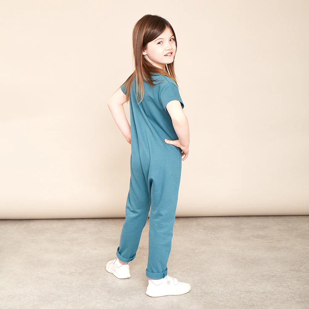Kenzie Jumpsuit (Teal) - Image 4