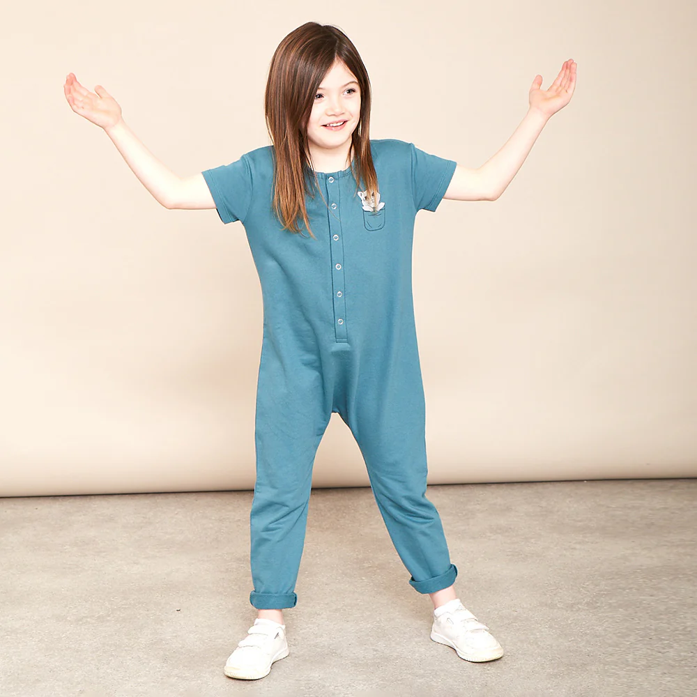 Kenzie Jumpsuit (Teal) - Image 5