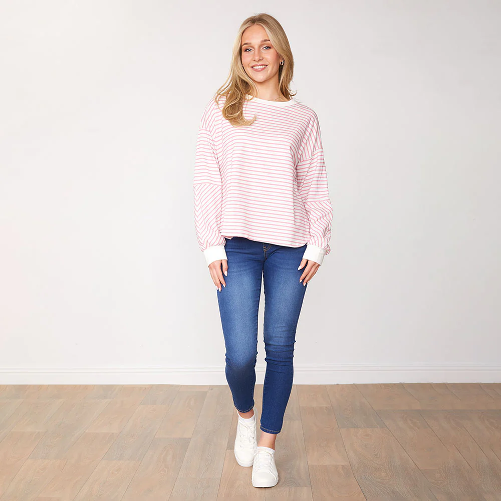 Kiera Jumper (Pink Stripe) - Image 7