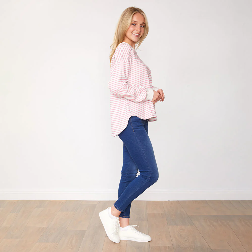 Kiera Jumper (Pink Stripe) - Image 8