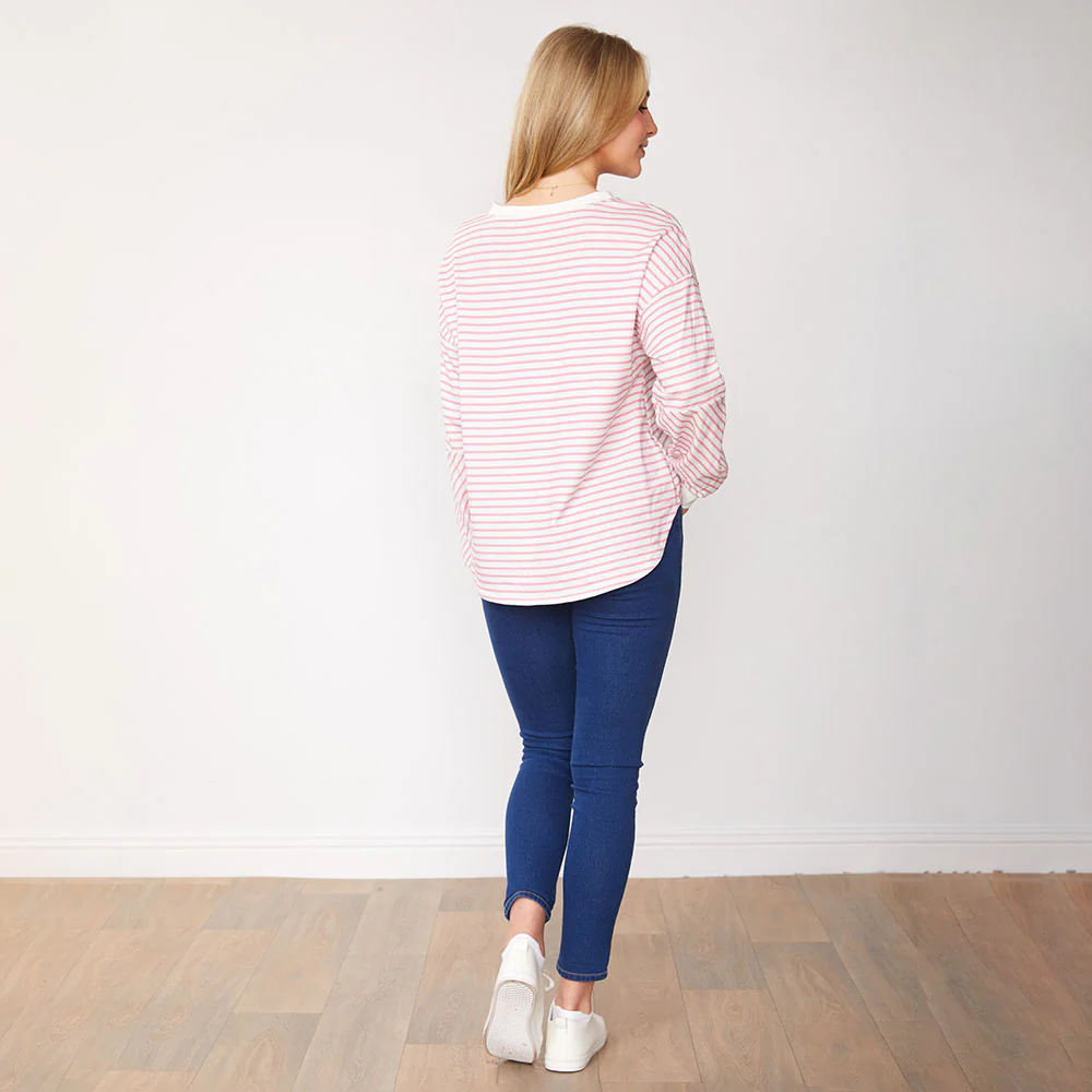 Kiera Jumper (Pink Stripe) - Image 9