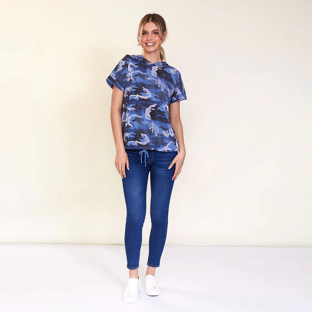 Kim Hoody (Denim Blue) - Image 2