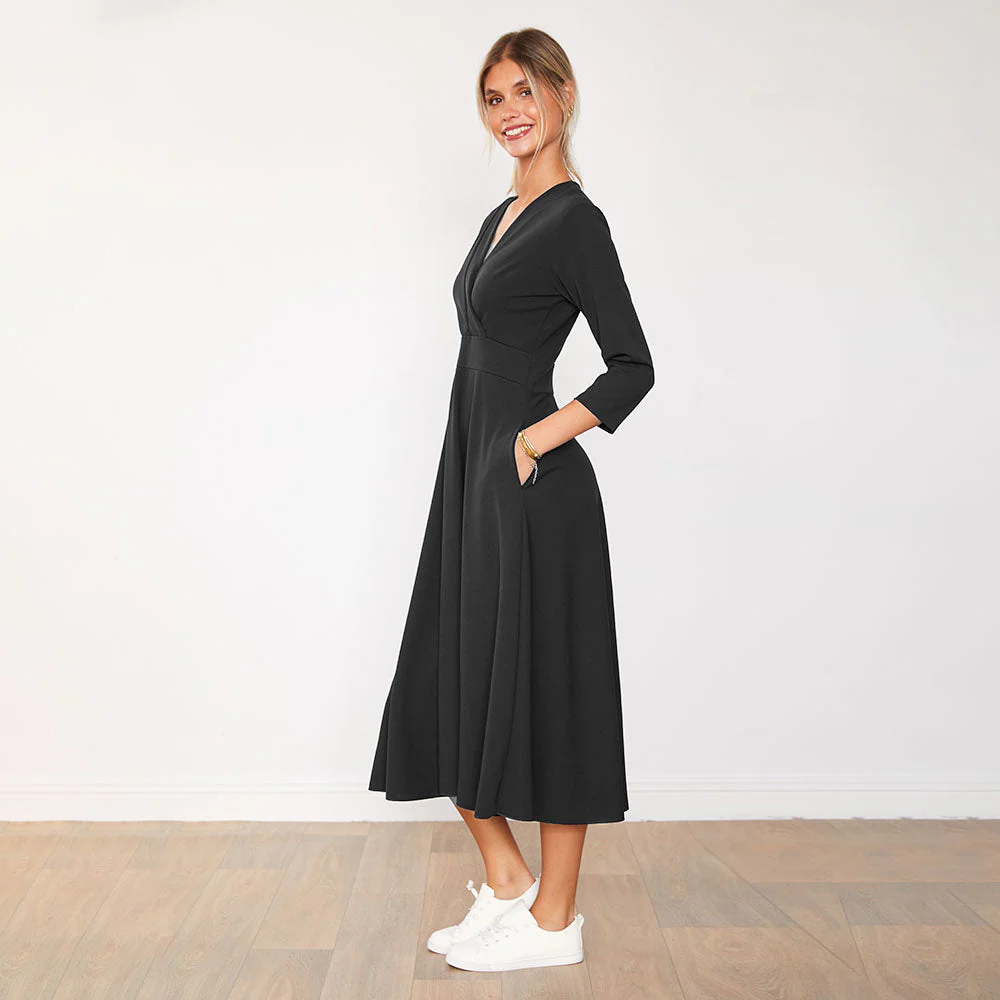 Kimi Dress (Black) - Image 10