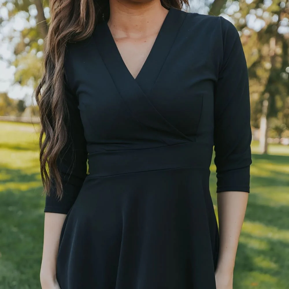 Kimi Dress (Black) - Image 2