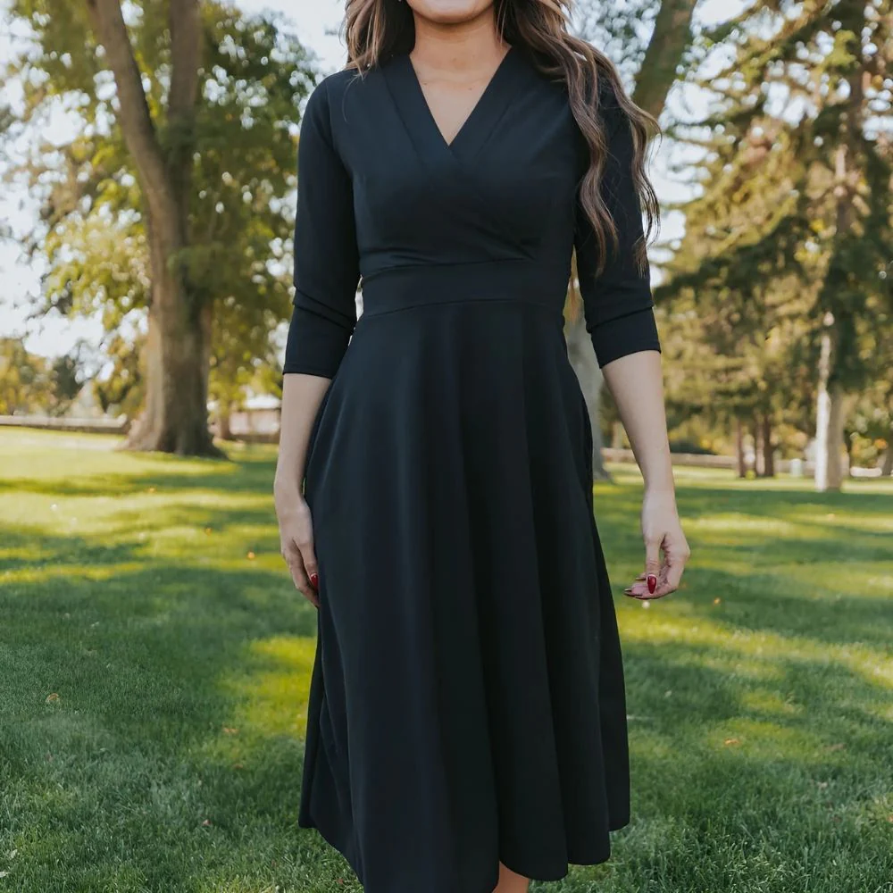 Kimi Dress (Black) - Image 3