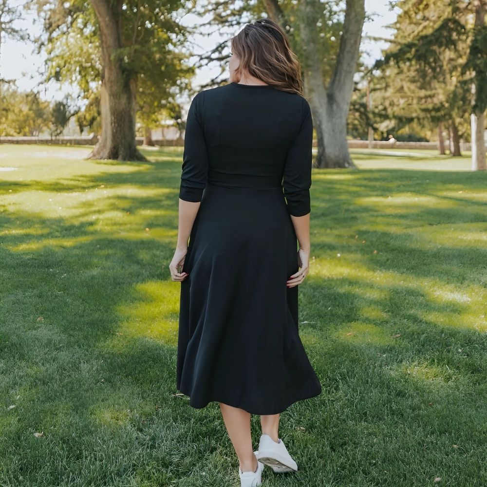 Kimi Dress (Black) - Image 6
