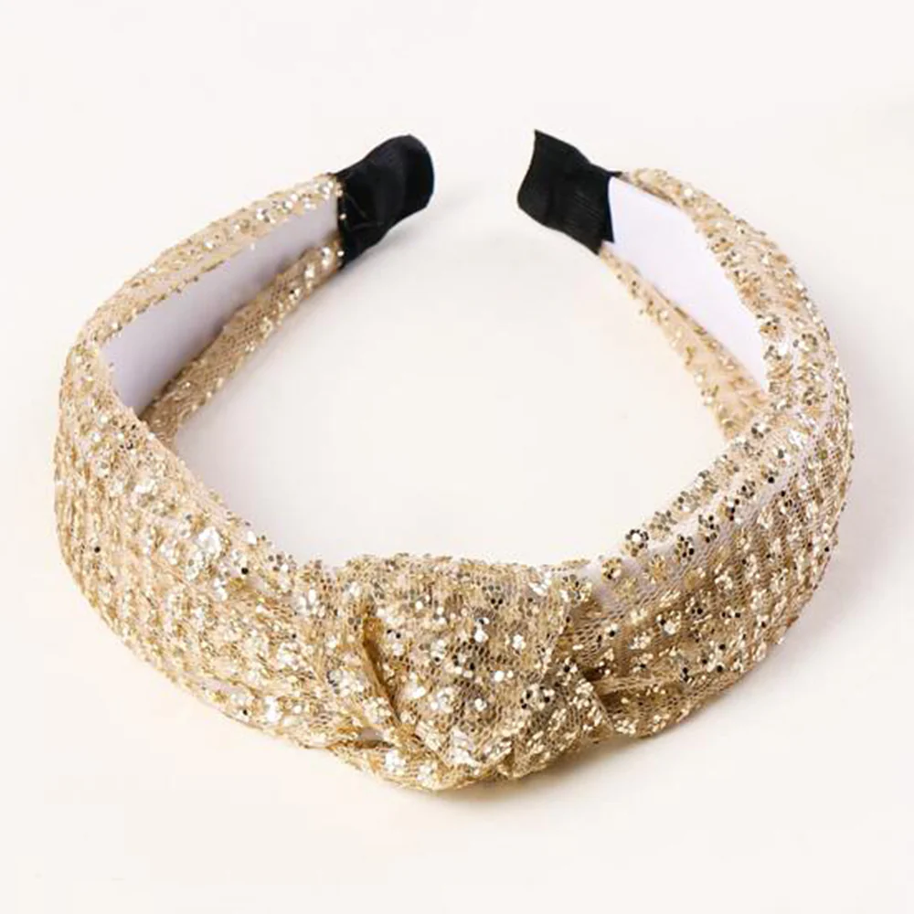 Glitter Hairband (Gold) - Image 3