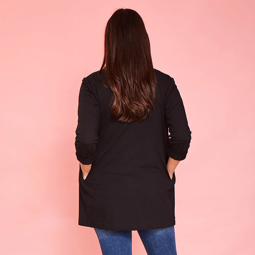 Kyla Stretch Blazer (Black) - Image 4