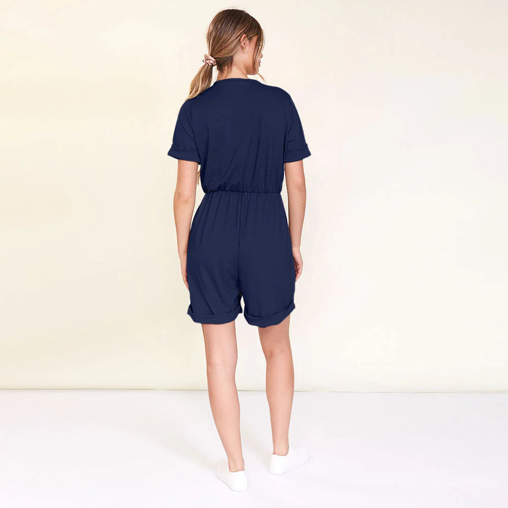 Kyla Playsuit (Navy) - Image 9