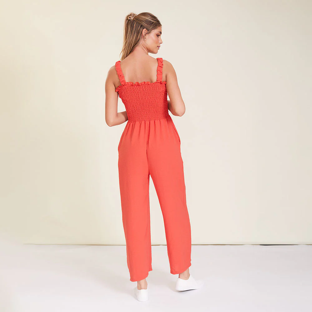 Kyle Jumpsuit (Poppy Red) - Image 6