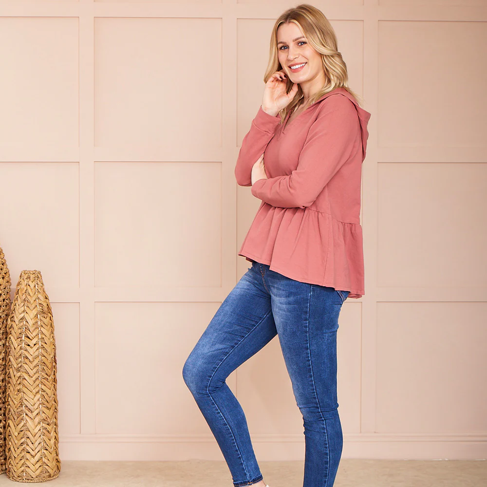 Kylie Hoody (Rose) - Image 3