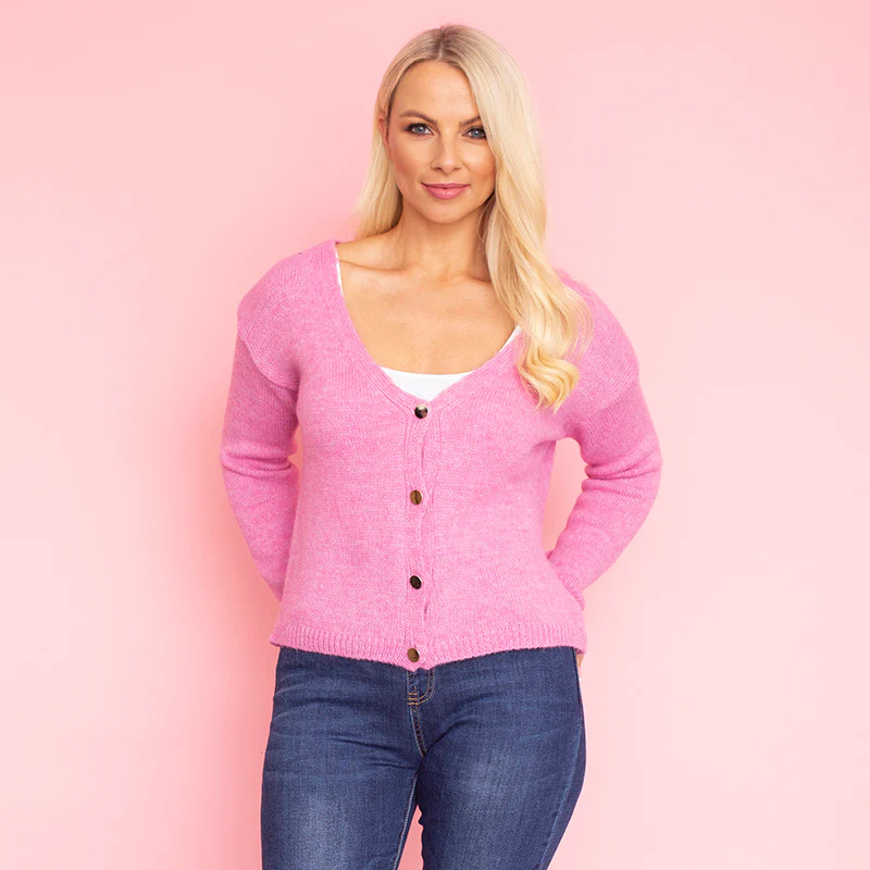 Sasha Cardigan (Fuschia) - Image 5