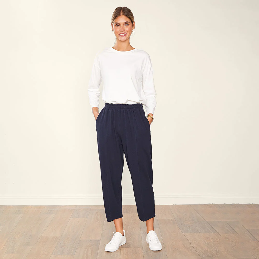 Lacey Trousers (Navy) - Image 2