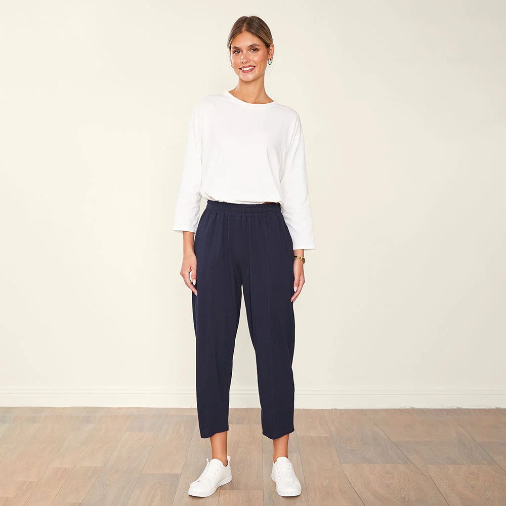 Lacey Trousers (Navy) - Image 3