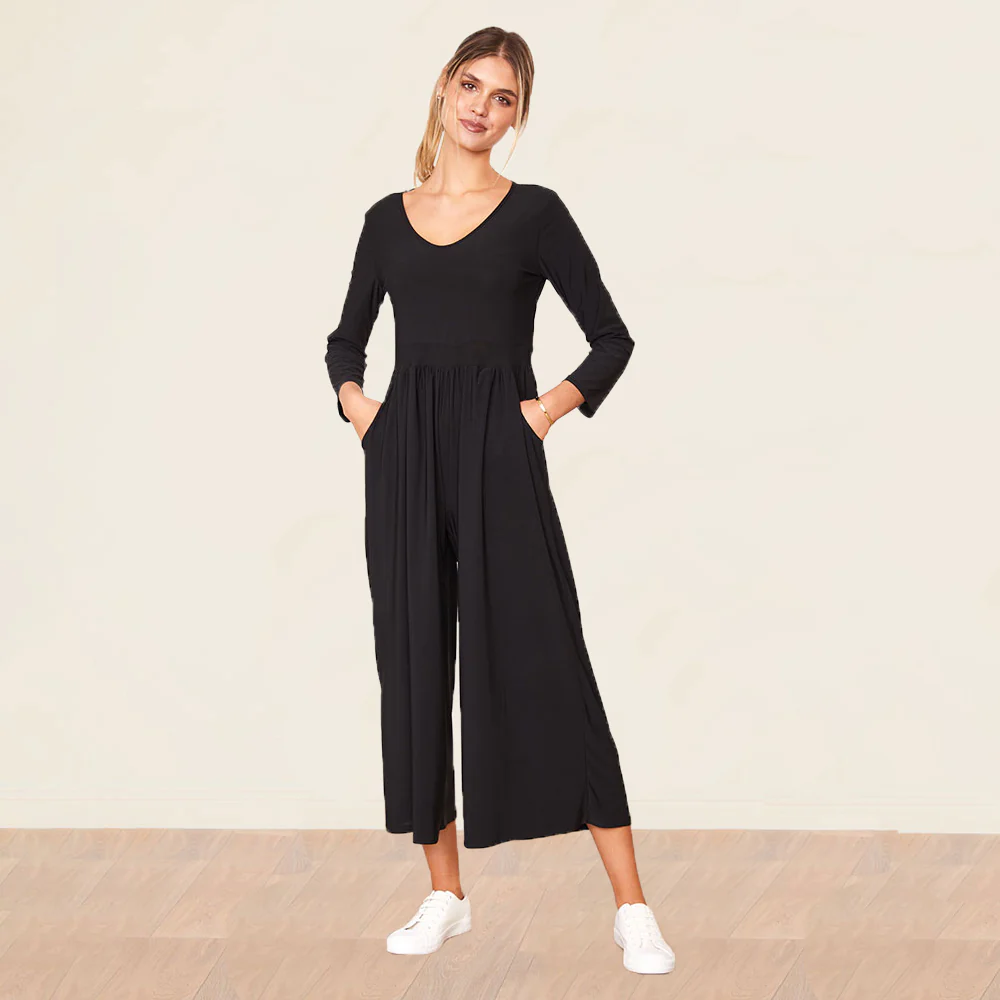Hallie Jumpsuit (Black) - Image 6