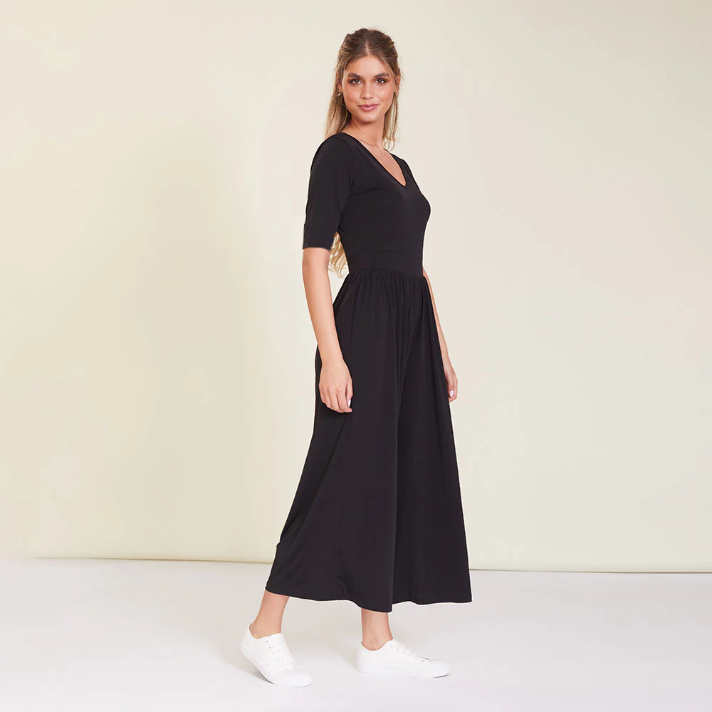 Lara Jumpsuit (Black) - Image 10