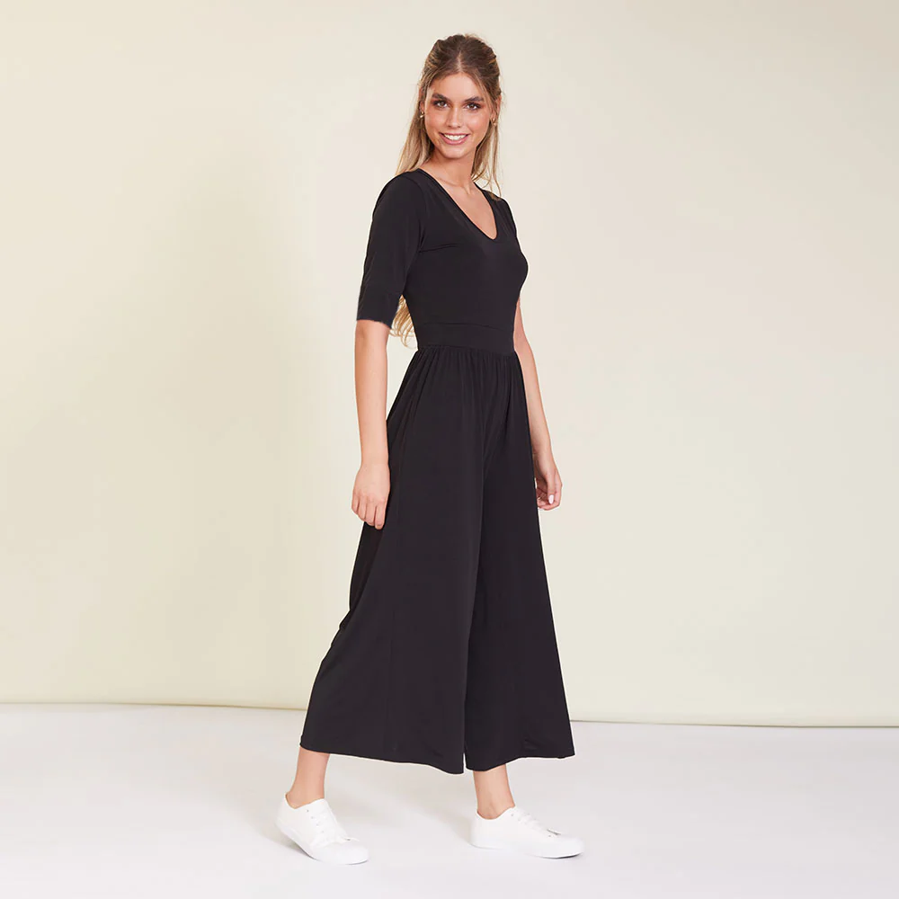 Lara Jumpsuit (Black) - Image 11