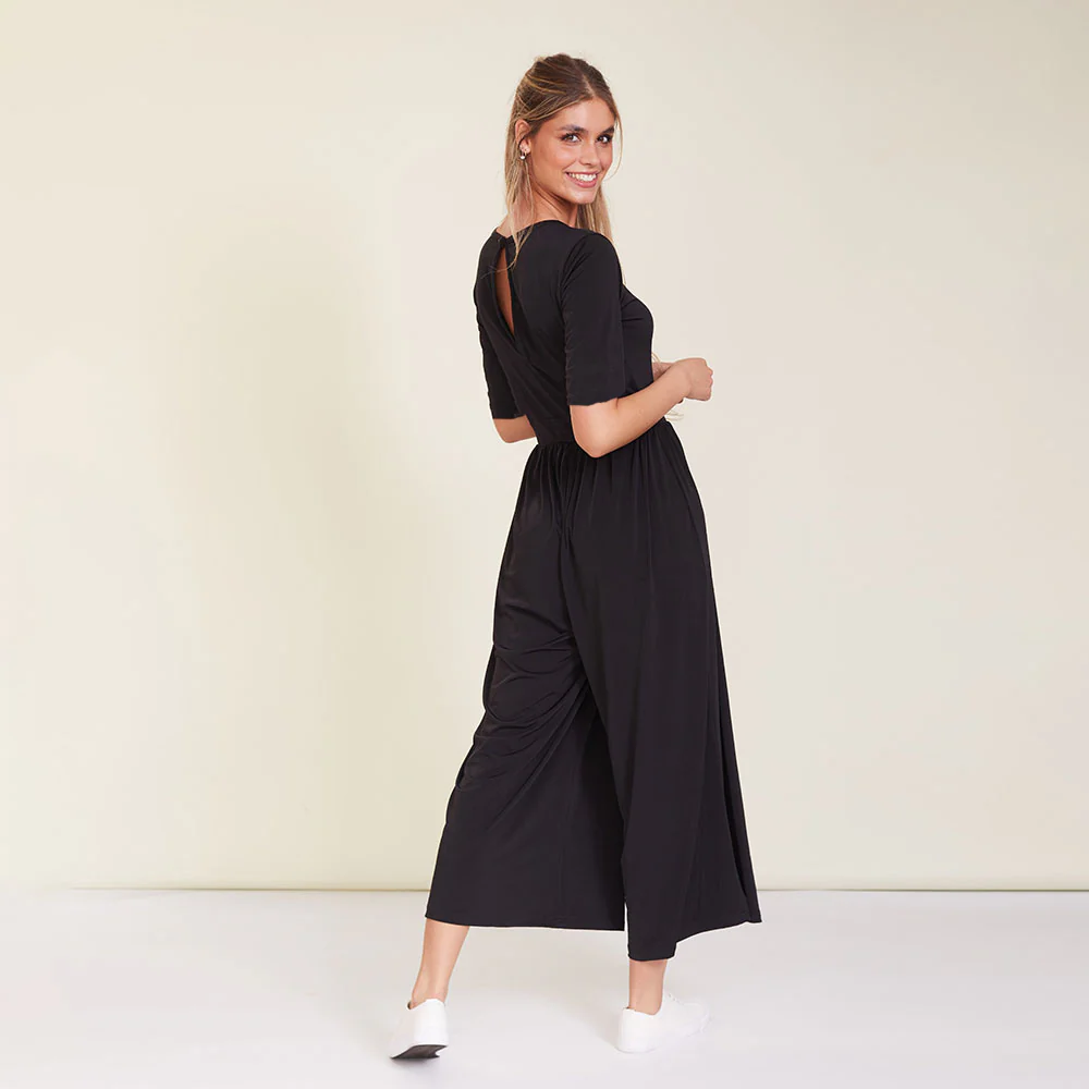 Lara Jumpsuit (Black) - Image 13