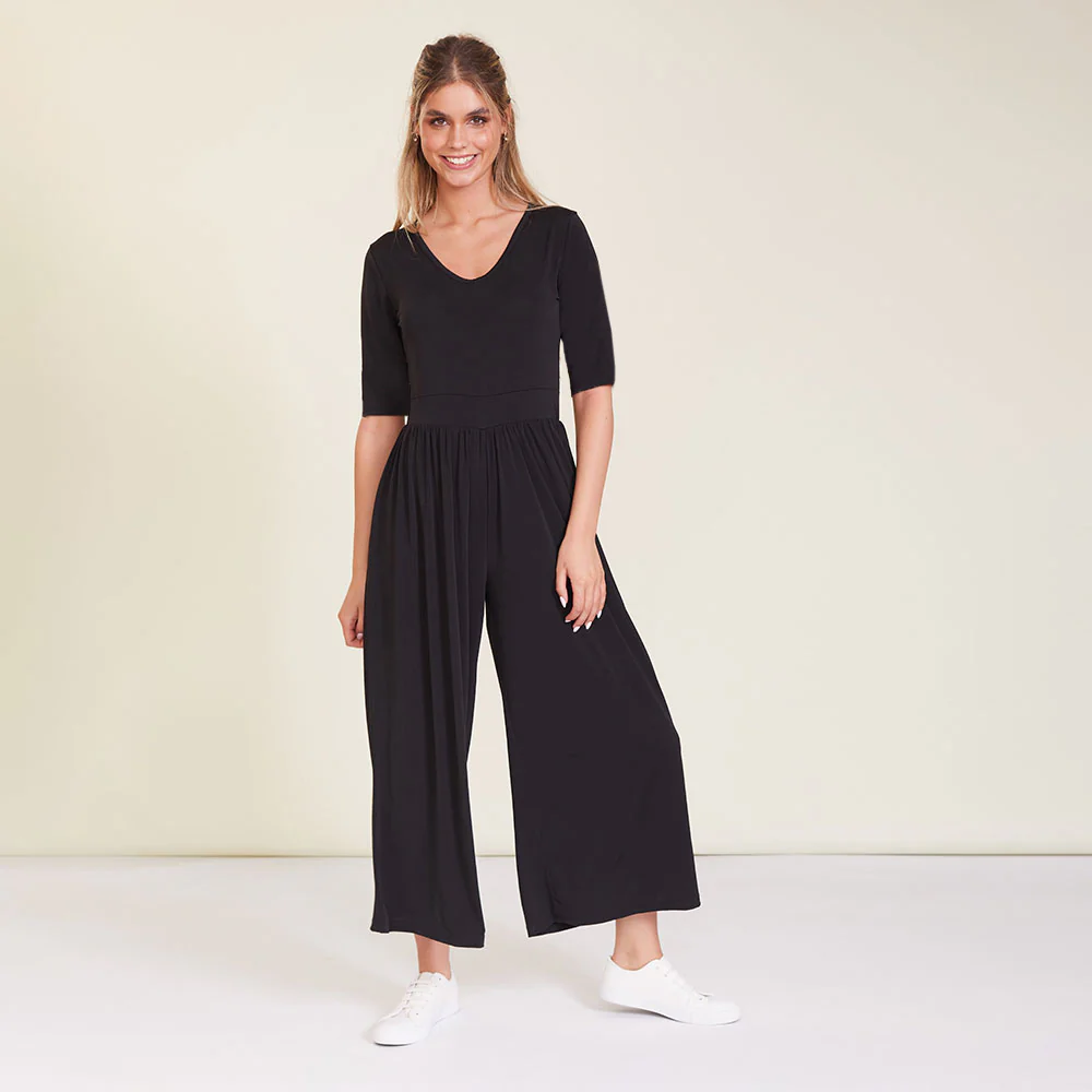 Lara Jumpsuit (Black) - Image 2