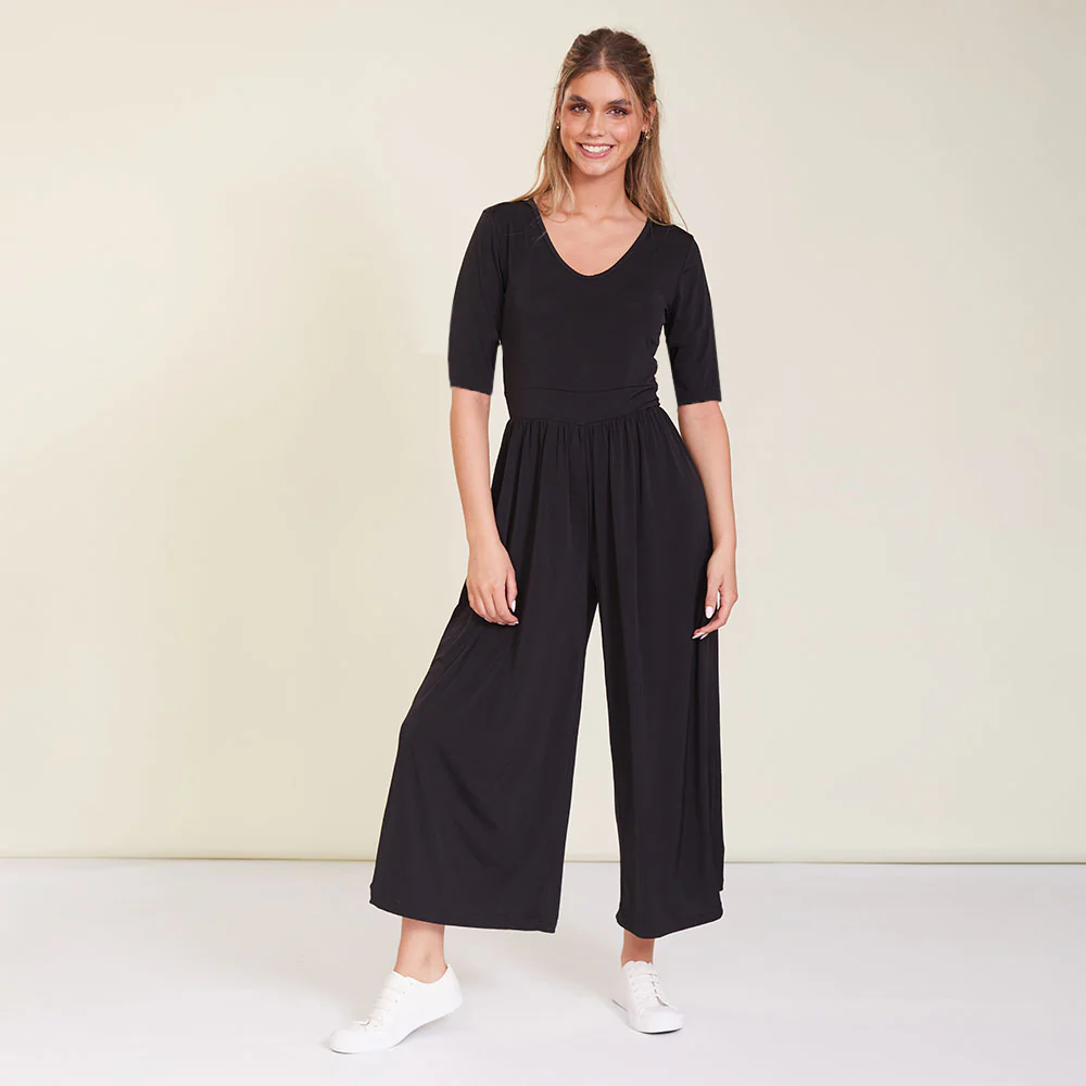 Lara Jumpsuit (Black) - Image 3