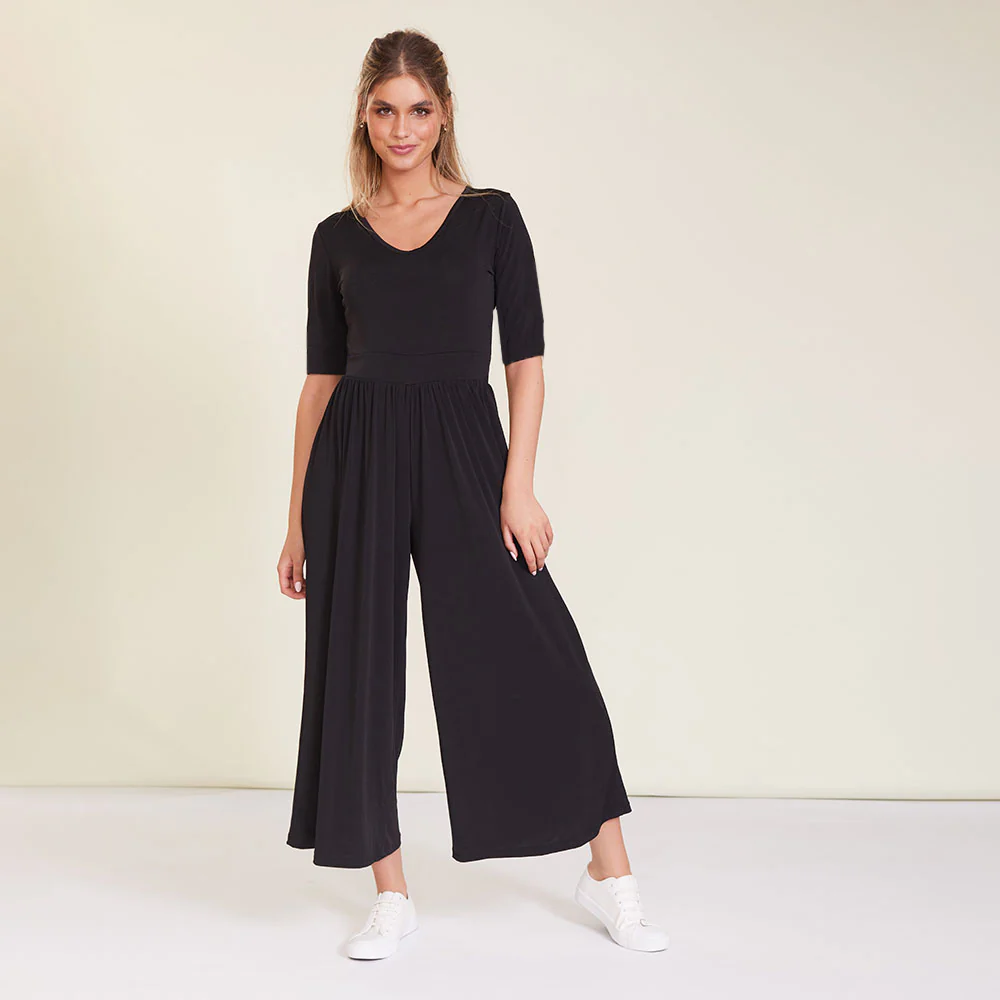 Lara Jumpsuit (Black) - Image 5