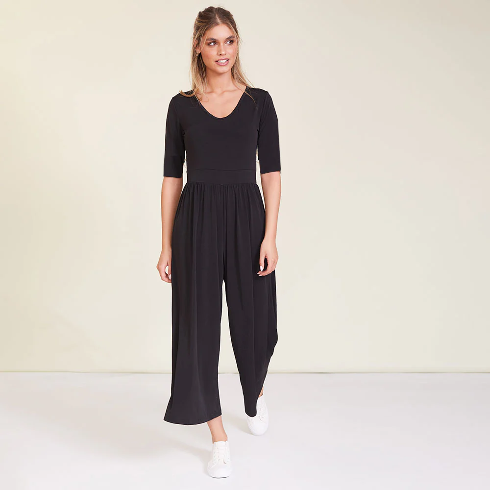 Lara Jumpsuit (Black) - Image 8