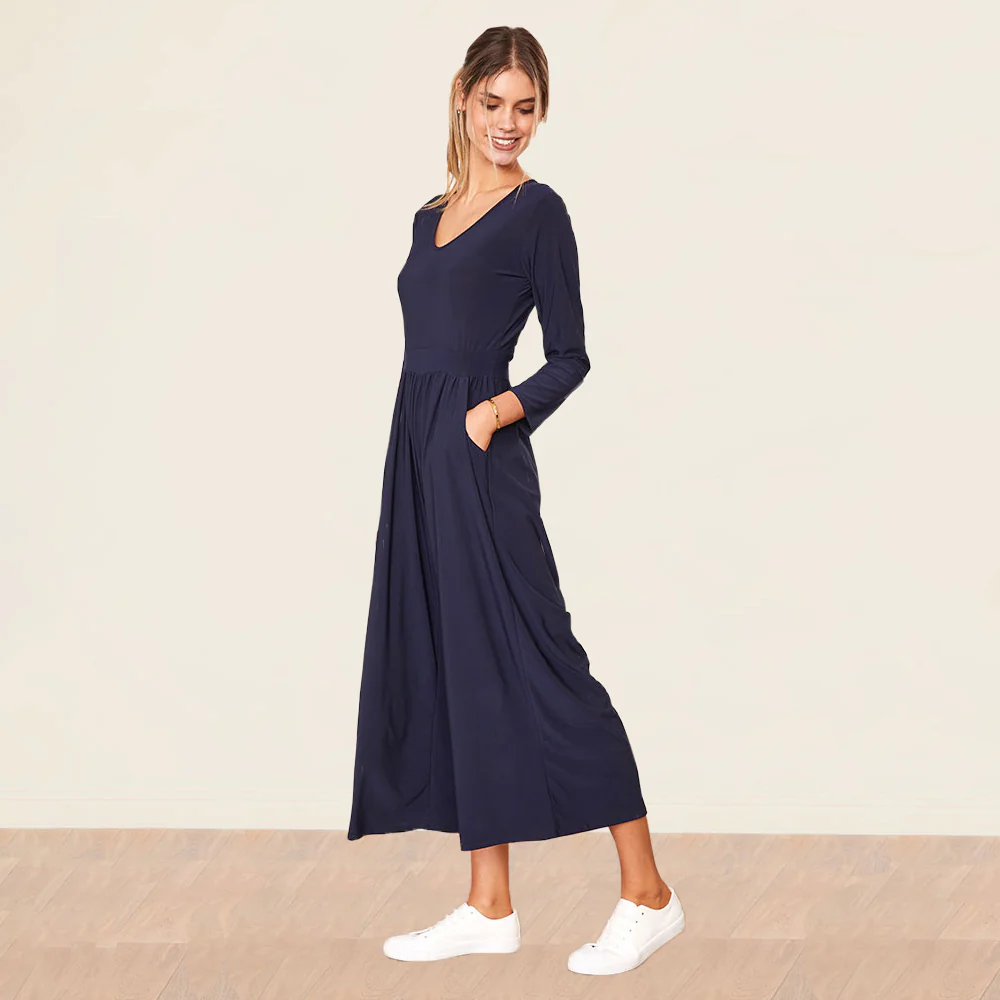 Hallie Jumpsuit (Navy) - Image 4
