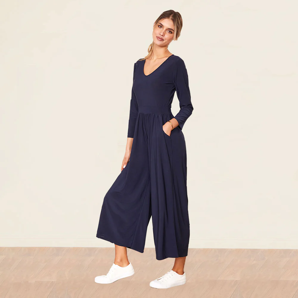 Hallie Jumpsuit (Navy) - Image 5