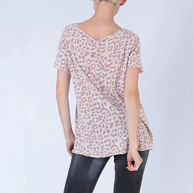 Laura Leopard Top Light Pink - Image 6
