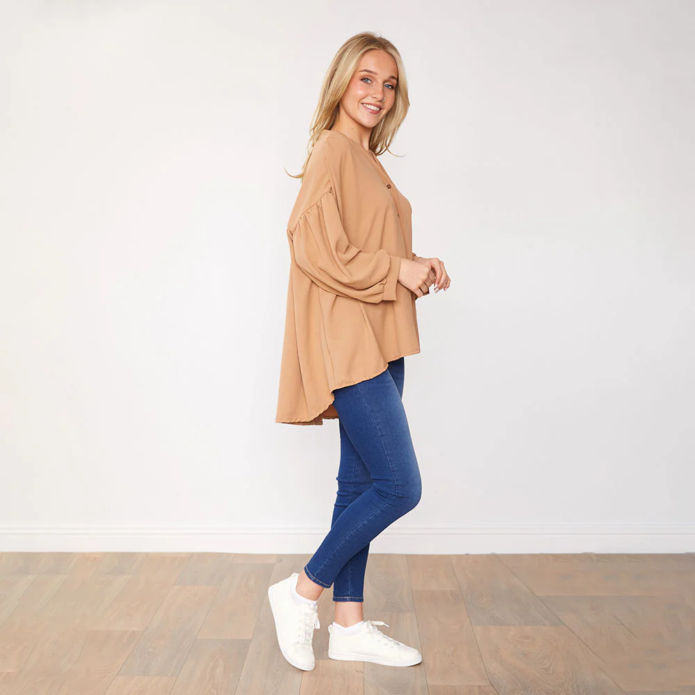 Laurel Top (Tan) - Image 6