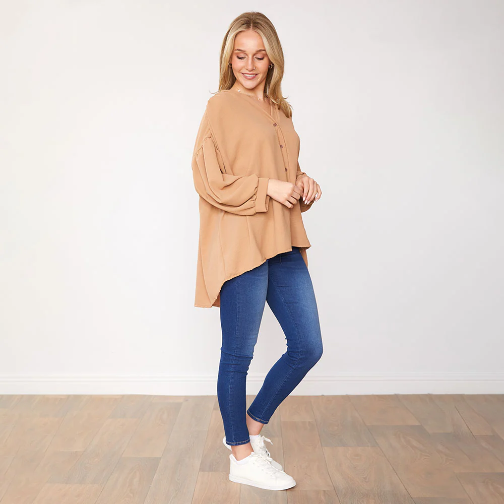 Laurel Top (Tan) - Image 7