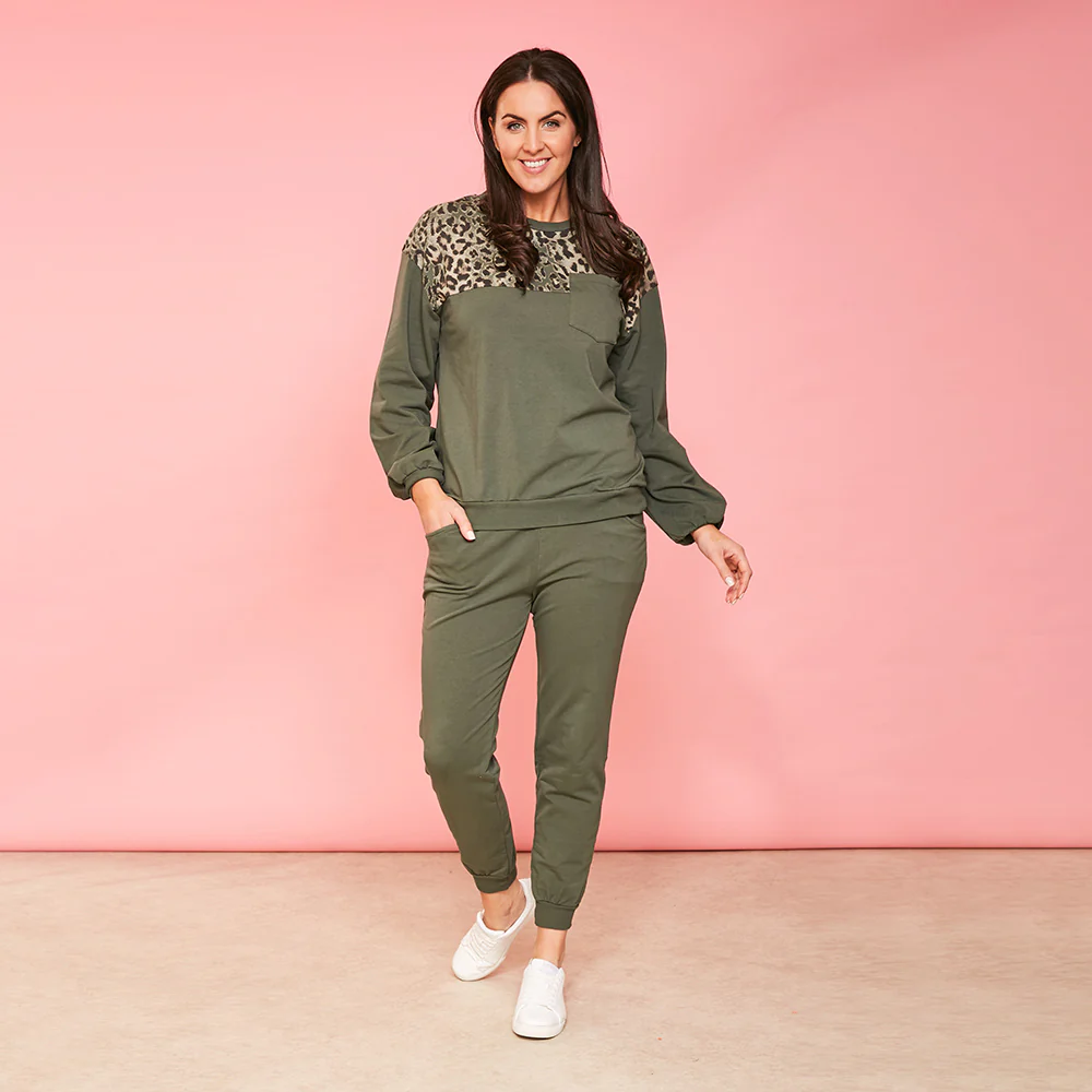 Lauren Tracksuit (Khaki) - Image 6