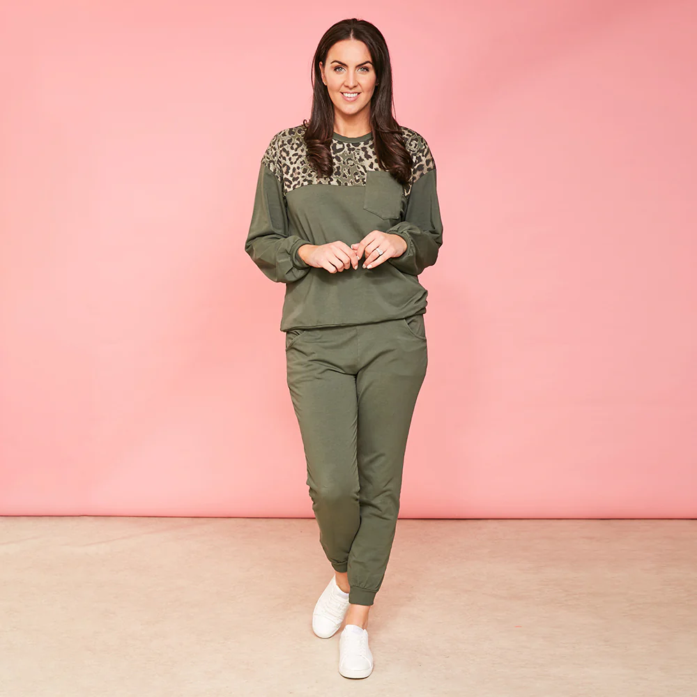 Lauren Tracksuit (Khaki) - Image 8
