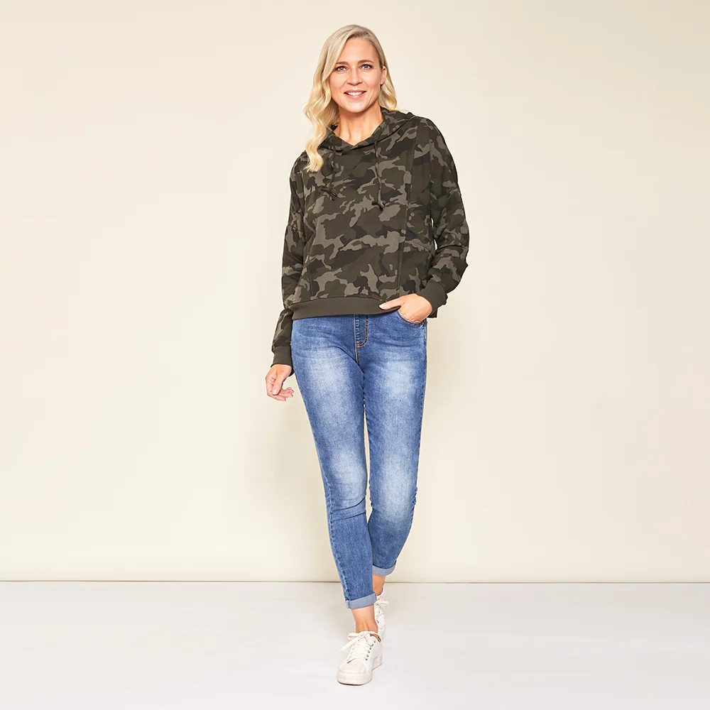 Layla Hoody (Army) - Image 2