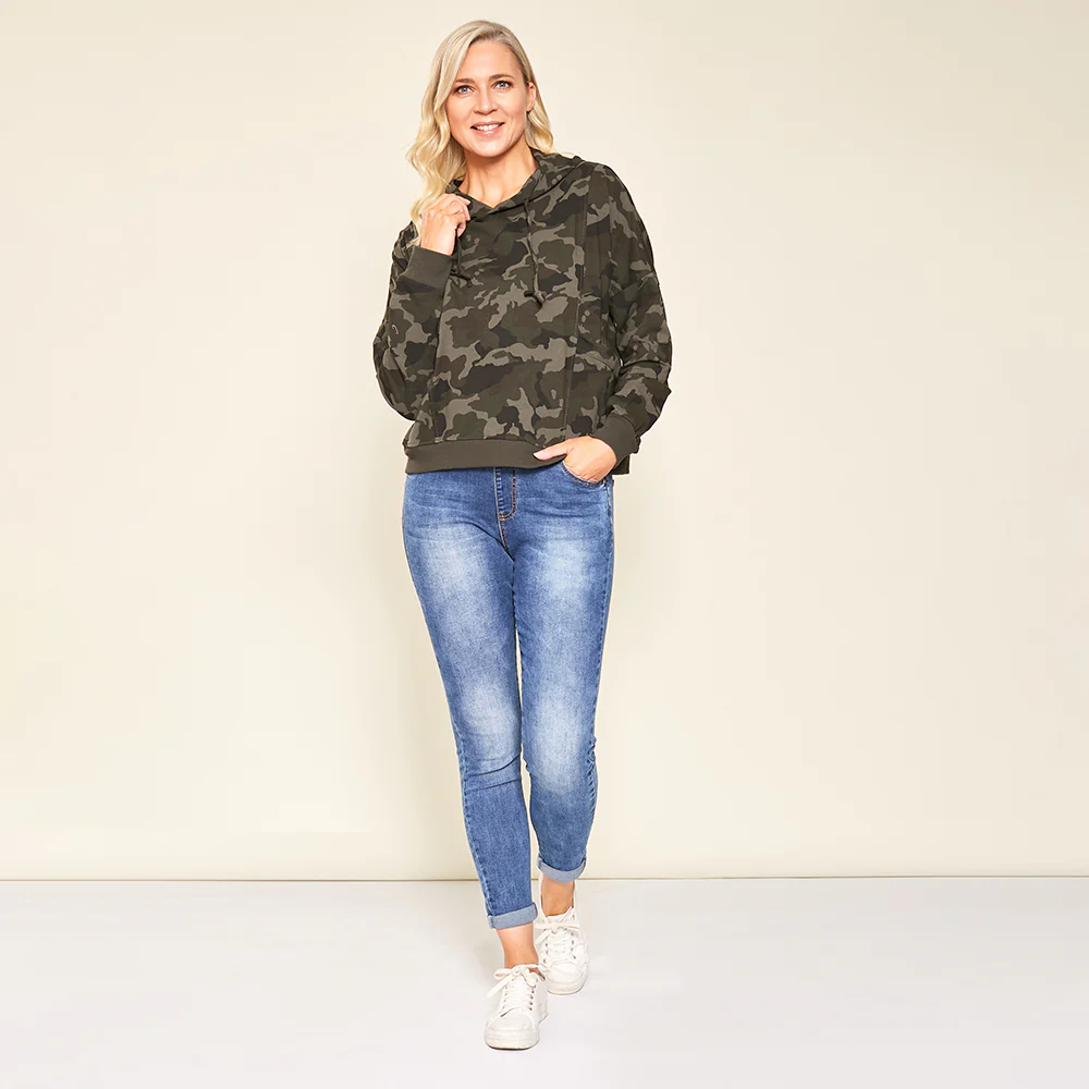 Layla Hoody (Army) - Image 3