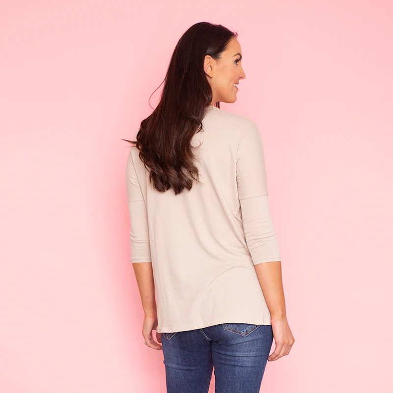 Pia Relaxed Fit V Neck (Hazel) - Image 6