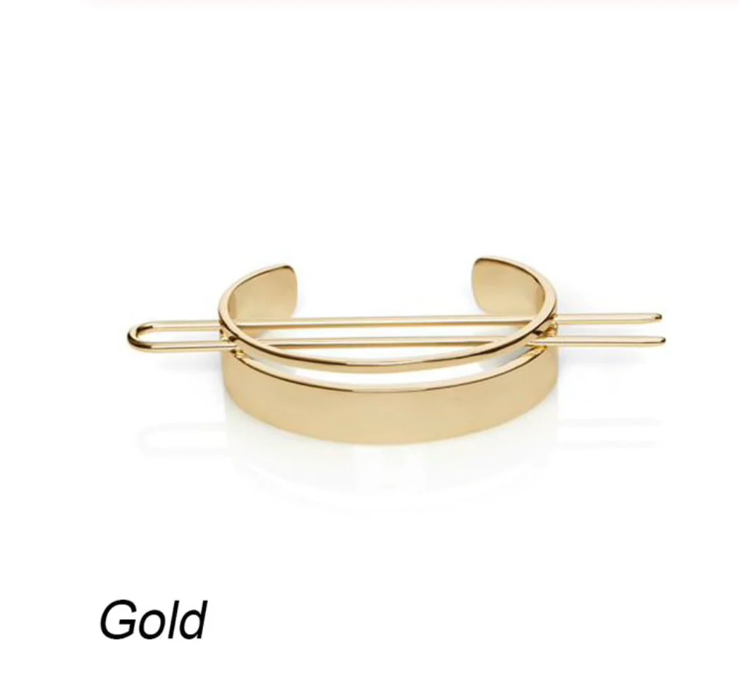 Lea Messy Bun Hair (Gold) - Image 4