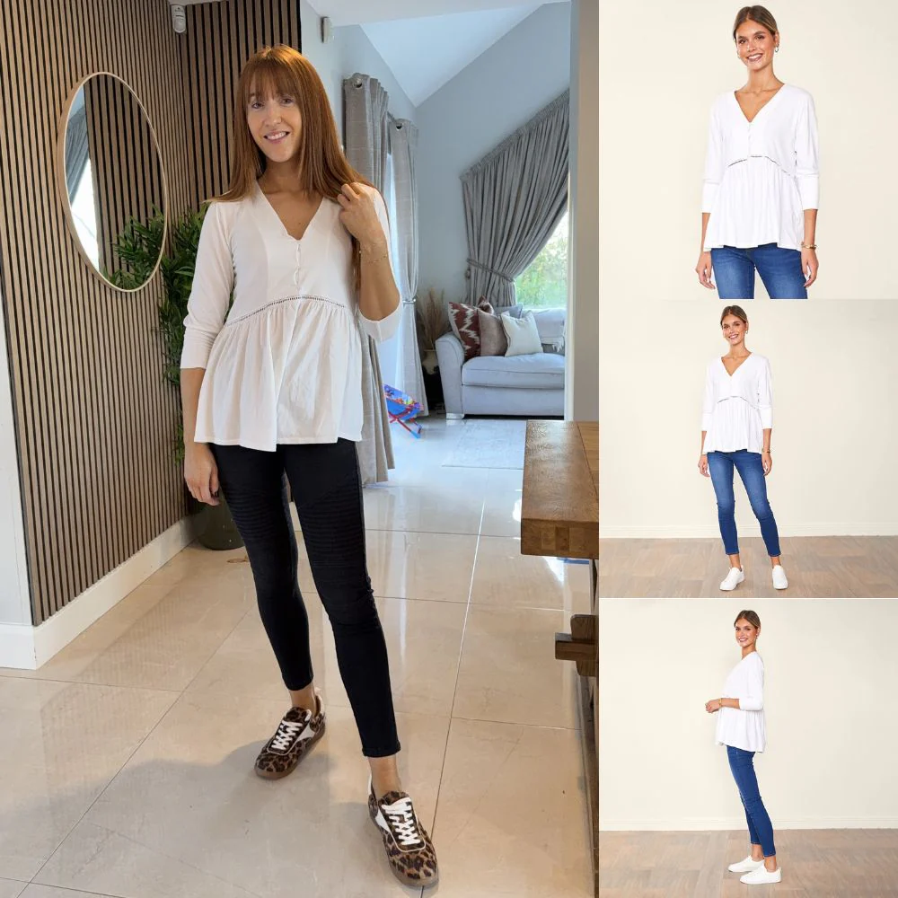Leah Top (White) - Image 2