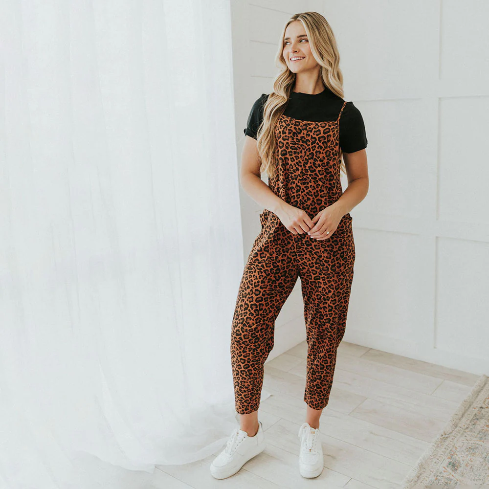Lena Jumpsuit (Leopard) - Image 2