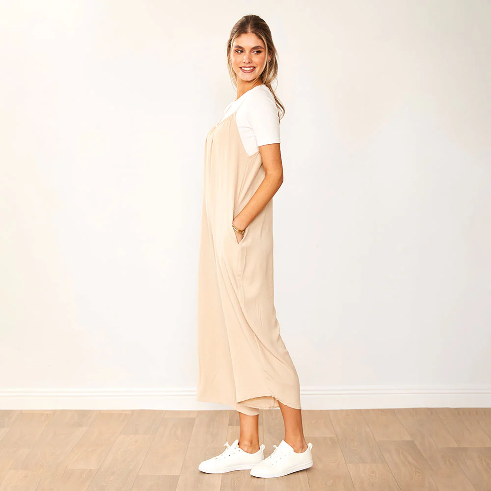 Lennie Jumpsuit (Taupe) - Image 10